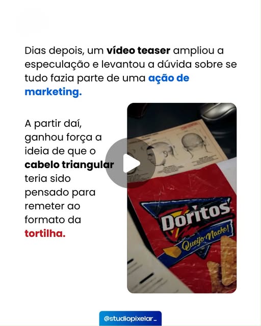 Publicação Ronaldo × Doritos no Instagram