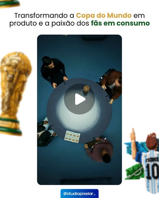 Publicação O modelo LEGO no Instagram